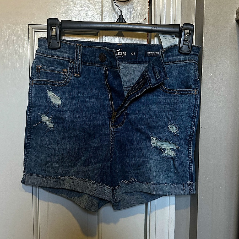 Hollister Ultra High-Rise Jean Shorts